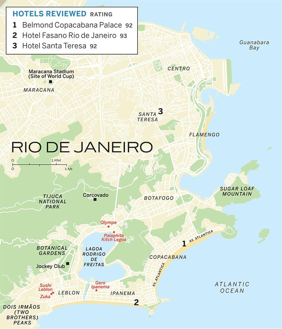 Rio de haneiro hotelov